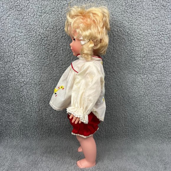 Smartypants Doll 18" Talking Baby Girl Toy Figure Blonde 1971 Topper Vintage 3 - Picture 5 of 12